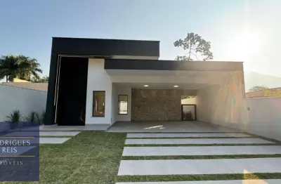 Casa em condomínio 3 quartos caraguatatuba - sp - praia da mococa