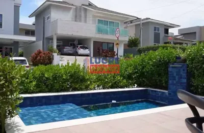 Casa em condomínio fechado com 4 quartos à venda na professora nair paiva dos santos, 350, altiplano cabo branco, joão pessoa por r$ 1.697.000