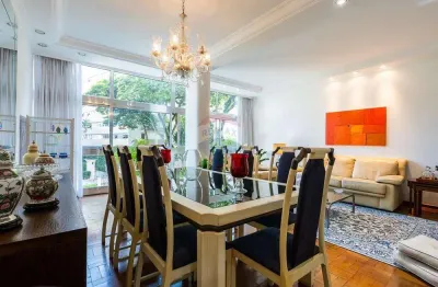 Apartamento em higienópolis com 143m2 3 quartos, 1 suíte, lavabo, closet e  1 vaga
