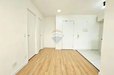 Apartamento para locação na água branca, 31 metros, 1 quarto, sala, área de serviço e 1 banheiro