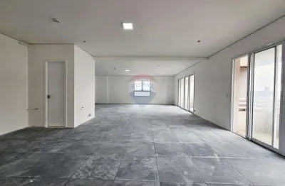 Sala comercial para locação na barra funda, 154 metros, 2 banheiros, ar condicionado, sacada e 3 vagas