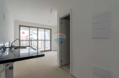 Apartamento studio a venda na vila madalena com 27 metros com varanda