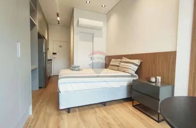 Apartamento studio mobiliado com 25 metros para alugar no condomínio nik perdizes