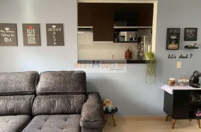 Apartamento com 2 dormitórios à venda, 48 m² por r$ 240.000,00 - reserva sul condomínio resort - ribeirão preto/sp