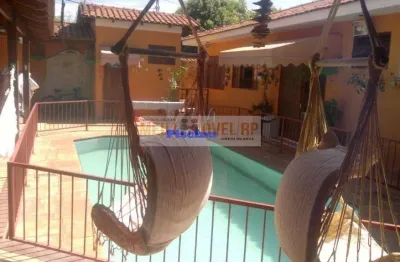 Casa com 3 dormitórios à venda, 400 m² por r$ 650.000,00 - jardim paulistano - ribeirão preto/sp