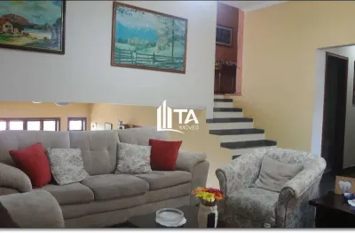 Casa 271m² à venda - quintal com espaço gourmet churrasqueira, parque são quirino, campinas sp