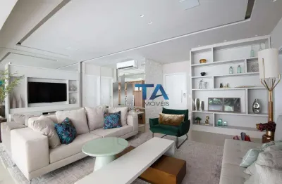 Apartamento garden à venda, 303m² com 4 quartos 2 suítes 4 vagas - cambuí, campinas