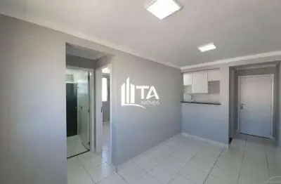 Apartamento à venda, 43m² com 2 quartos 1 vaga, por r$ 240.000 - jardim antonio von zuben, campinas
