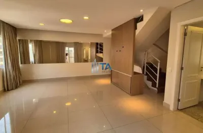 Cobertura duplex à venda 136m² com 3 suítes 2 vagas no mansões santo antônio em campinas.