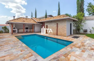 Casa em condomínio 455m² à venda com 4 quartos 2 suítes - jardim conceição em campinas.