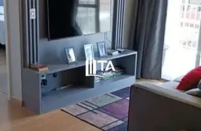 Apartamento mobiliado à venda 57m² com 2 quartos 1 suíte 1 vaga em campinas - centro.