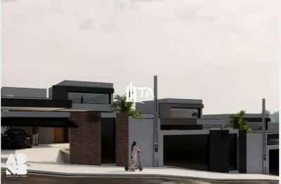 Casa térrea com 149m² em obras com 3 quartos 1 suíte 2 vagas em campinas no jardim ipaussurama.