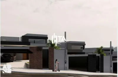 Casa térrea com 149m² em obras com 3 quartos 1 suíte 2 vagas em campinas no jardim ipaussurama.