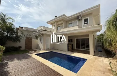 Casa em condomínio à venda 258m² com 4 suítes 4 vagas em campinas, swiss park.