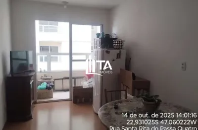 Apartamento à venda 57m², 2 quartos sendo 1 suíte 1 vaga, com varanda gourmet em campinas no jardim nova europa.