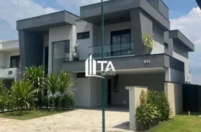 Casa em condomínio fechado no res arborais em loteamento alphaville campinas