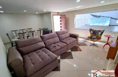 Sobrado com 3 dormitórios à venda, 260 m² - vila guiomar - santo andré/sp
