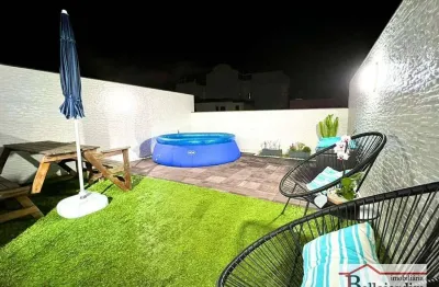 Cobertura com 2 dormitórios à venda, 84 m² - bairro vila linda - santo andré/sp