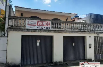 Sobrado com 4 dormitórios à venda, 314 m² - bairro jardim - santo andré/sp