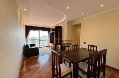 Apartamento com 3 quartos para alugar, 100 m² - vila bastos - santo andré/sp