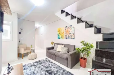 Cobertura com 2 dormitórios à venda, 80 m² - vila guarani - santo andré/sp