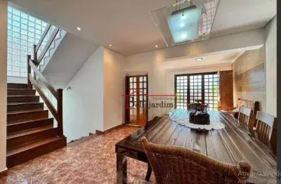 Sobrado com 4 dormitórios, 260 m² - bairro campestre - santo andré/sp