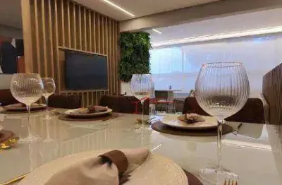 Apartamento com 3 dormitórios à venda, 105 m²- vila assunção - santo andré/sp
