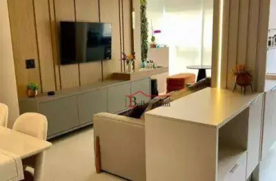 Apartamento com 2 dormitórios à venda, 63 m² - centro - santo andré/sp