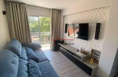 Apartamento com 3 dormitórios à venda, 72 m² - bairro jardim - santo andré/sp