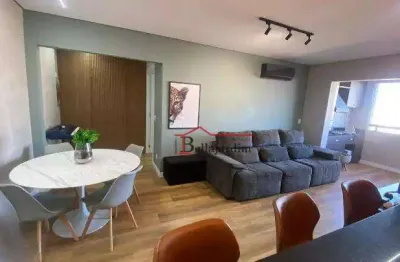 Apartamento com 2 dormitórios à venda, 82 m² - bairro campestre - santo andré/sp