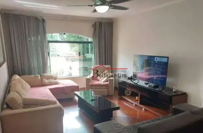 Sobrado com 3 dormitórios à venda, 266 m² - bairro campestre - santo andré/sp