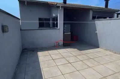 Cobertura com 2 dormitórios à venda, 92 m² - santa maria - santo andré/sp