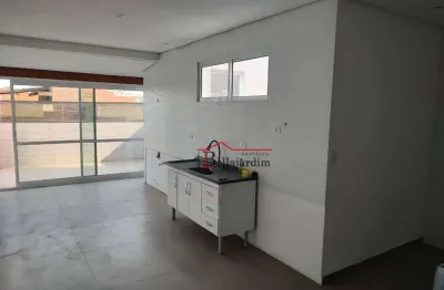 Cobertura com 2 dormitórios à venda, 88 m² - bairro campestre - santo andré/sp
