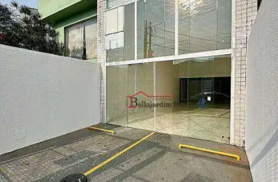 Salão para alugar, 200 m² - vila bastos - santo andré/sp