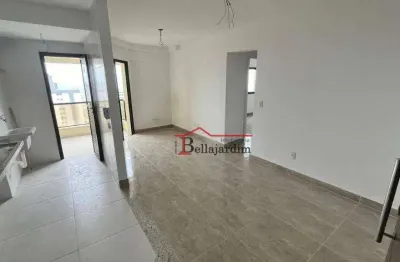 Apartamento com 2 dormitórios à venda, 57 m² - vila valparaíso - santo andré/sp