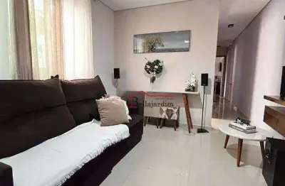 Apartamento com 3 dormitórios à venda, 85m² - bairro vila curuçá - santo andré/sp