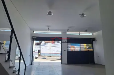 Salão para alugar, 225m² - bairro cidade são jorge - santo andré/sp