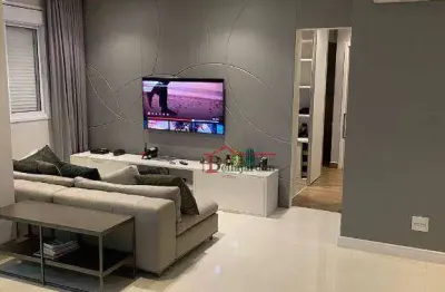 Apartamento com 1 dormitório à venda, 74 m² por r$ 990.000 - bairro jardim - santo andré/sp