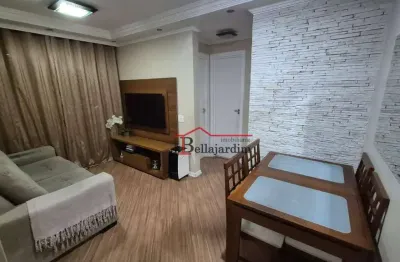 Apartamento com 2 dormitórios à venda, 48m² - bairro vila homero thon - santo andré/sp
