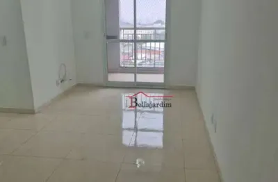 Apartamento com 2 dormitórios para alugar, 59m² - bairro vila príncipe de gales - santo andré/sp