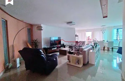 Apartamento com 4 dormitórios à venda, 217m² - bairro vila bastos - santo andré/sp