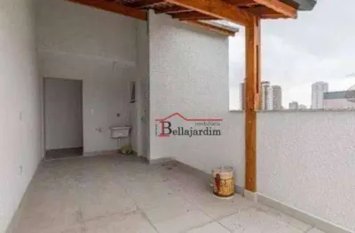 Cobertura com 2 dormitórios à venda, 84m² - bairro vila leopoldina - santo andré/sp