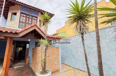 Sobrado com 3 dormitórios para alugar, 338m² - bairro campestre - santo andré/sp