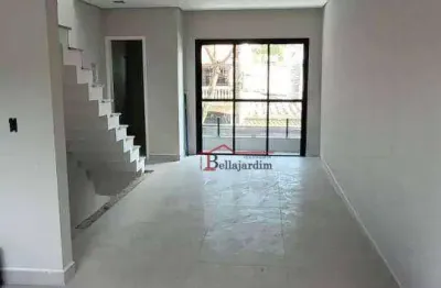 Sobrado com 2 dormitórios à venda, 110 m² - bairro jardim santo alberto - santo andré/sp