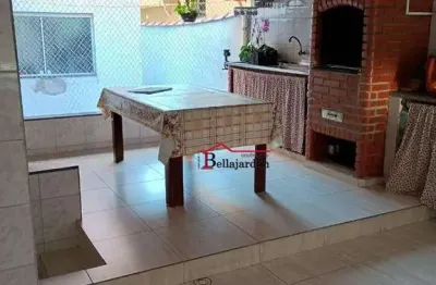 Sobrado com 3 dormitórios à venda, 269 m²- parque novo oratório - santo andré/sp