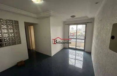 Apartamento com 2 dormitórios para alugar, 60m² - bairro vila príncipe de gales - santo andré/sp