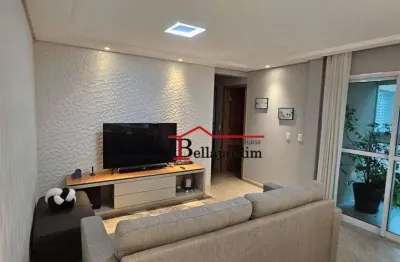 Apartamento com 3 dormitórios à venda, 82 m² - jardim bela vista - santo andré/sp