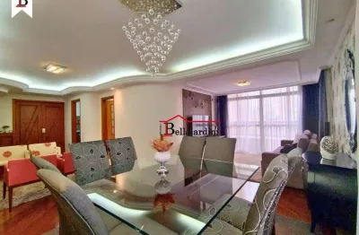 Apartamento com 3 dormitórios à venda, 171 m² - bairro jardim - santo andré/sp