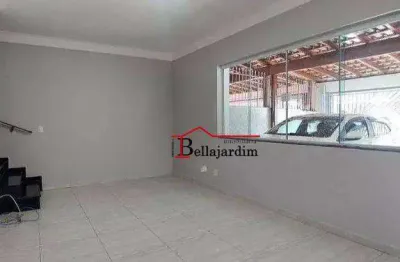 Sobrado com 2 quartos para alugar, 130 m² - vila homero thon - santo andré/sp
