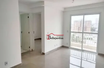Apartamento com 2 dormitórios para alugar, 50 m²- parque das nações - santo andré/sp